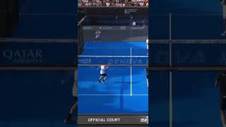 QUE BUENO ES LEBRON  padel padel padelhighlights shorts [upl. by Eph]