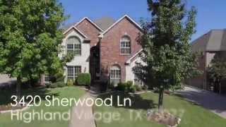 3420 Sherwood Ln Highland Village [upl. by Rusell]