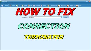 How to fix connection terminated in Mobile Partner  Problem Solved [upl. by Katharine]