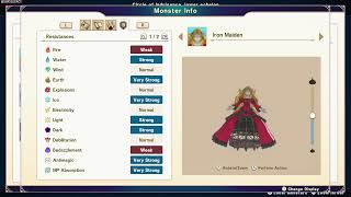 Dragon Quest Monsters The Dark Prince  Iron Maiden  MiniBoss Info [upl. by Regdor903]