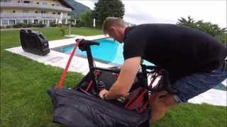 Team Wiggle  How to pack the Scicon AeroComfort 20 TSA Bike Bag [upl. by Redlac613]