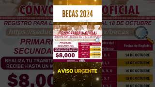 📌💰¡Alumnos de Primaria y Secundaria Postúlate a unas de las Becas para el Aprovechamiento Académico [upl. by Ahsiket]