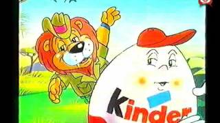 Kinder Surpresa  Publicidade RTP1 1994  EnciclopédiaTV [upl. by Matrona]