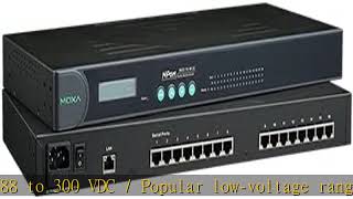 MOXA NPort 565016  16 Ports Rackmount Serial Device Server 10100 Ethernet RS232422485 RJ4 [upl. by Wadesworth282]