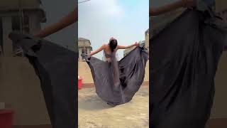 Ghagra  Crew  Trending song 2024  Nikita Surolia dance viral shorts shortsfeed crew [upl. by Arrec992]