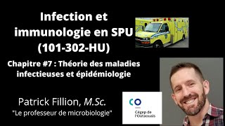 Chapitre 7 Maladies infectieuses et épidémiologie 101302HU Infection et immunologie en SPU [upl. by Cristiona424]