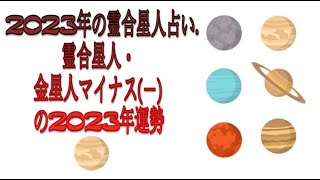 霊合星人・金星人マイナス－の2023年運勢  2023年の霊合星人占い [upl. by Beane]