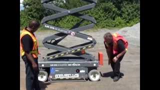 Aerial Lift Operator Familiarization Training Part 3 Scissor Lift [upl. by Ploss]