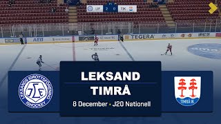 HIGHLIGHTS  Leksand  Timrå  J20 Nationell [upl. by Pelligrini462]