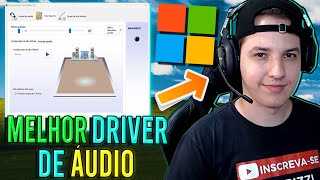 O melhor DRIVER DE ÁUDIO  Realtek HD Manager [upl. by Euqinemod]