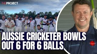 Aussie Cricketer Bowls Out 6 For 6 Balls In Incredible Over [upl. by Dace564]