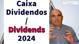 Caixa ¿Qué dividendos pagará hasta 2024 [upl. by Azeel]