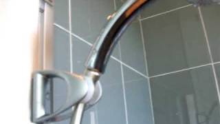 Hansgrohe shower panel leak  part 1 [upl. by Saudra]