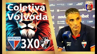 Coletiva Vojvoda Fortaleza 3x0 Vasco TV tricolor [upl. by Merrel]