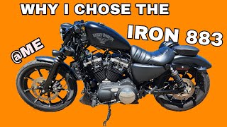 Why I Chose a Harley Davidson Sportster Iron 883 [upl. by Esyli861]