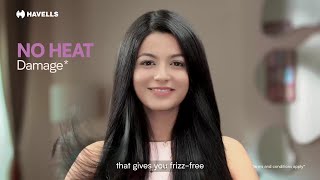 Havells India Hair Straightening Hair Ad Loop P5 [upl. by Rosemari]