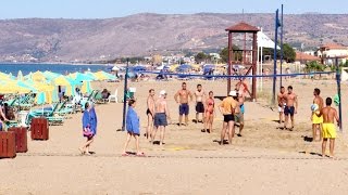 Kavros Beach  Georgioupoli Γεωργιούπολη Crete [upl. by Enilatan662]