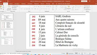 G E D LE CLASSEMENT NUMERIQUE amp ALPHABETIQUE [upl. by Simon]