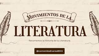 Los movimientos literarios [upl. by Annoj]