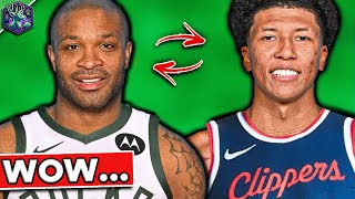 SHOCKING Trade Incoming Report Reveals Bucks TARGETING PJ Tucker  Milwaukee Bucks News [upl. by Ahsiekar890]