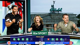 🏴󠁧󠁢󠁥󠁮󠁧󠁿 ITV Panel LIVE REACTION to DRAMATIC England Penalty Shootout Win  EURO2024  ITV Sport [upl. by Farrison]