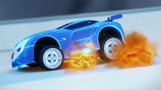 हिंदी Watch Car  NEW Adventure Power Battle Bluewill vs Rocky  Toy Cars  Hindi Cartoons for Kids [upl. by Zednanref]