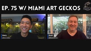 Geckos w Miami Art Geckos  Ep 75 of The Gecko Pod [upl. by Nylesoj635]