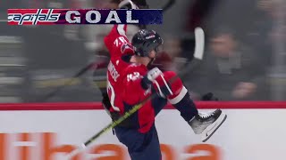 Evgeny Kuznetsov scores pretty goal vs Rangers and does the bird celly 25 feb 2023 [upl. by Clarine]