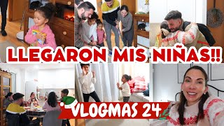 🌟VLOGMAS 24  LLEGARON MIS NIÑAS👧🏻💕👧🏽  CAGAMOS EL TIÓ 🪵 NOS ADELANTAMOS  susanvlogs [upl. by Reeher]