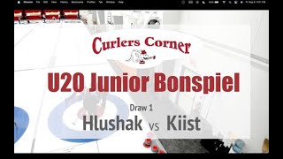 Curlers Corner U20 Bonspiel  Draw 1 [upl. by Onfre]