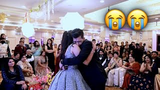 Brides emotional dance for her family made everyone cry😭Aanya and Sourav❤️ [upl. by Kirtley]