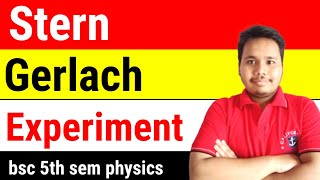 stern gerlach experiment  stern gerlach experiment in quantum mechanics [upl. by Dunlavy]