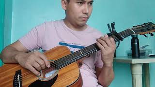 Halik sa hangin  Ebe Dancel Acoustic cover by MikeOrdz [upl. by Anaitsirhc]