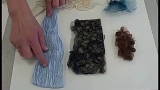 Textiles Heat Manipulated Methods The Basic Shibori Method [upl. by Arinaj]