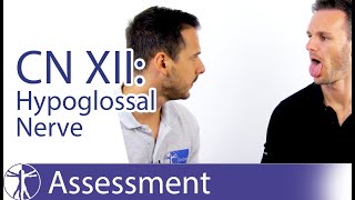 Cranial Nerve 12  Hypoglossal Nerve Assessment for Physiotherapists [upl. by Ymorej]