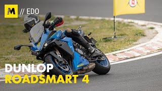 Dunlop RoadSmart 4 TEST sempre più sport sempre più touring [upl. by Cyrus851]