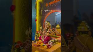 My Happyness  Ganpati Bappa Status Video  Krishna Premi  youtubeshorts shorts [upl. by Nayab273]