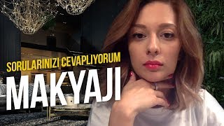 Sorularınızı Cevaplıyorum Makyajı [upl. by Shurwood]