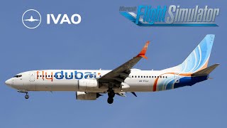 رحلة فلاي دبي افتراضية MSFS2020 Flight No FDB53 From OMDB TO OKKK quotIVAO Online quot [upl. by Aed171]