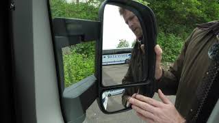 23 Wing Mirror Briefing  Motorhome Escapes [upl. by Nonnairb]