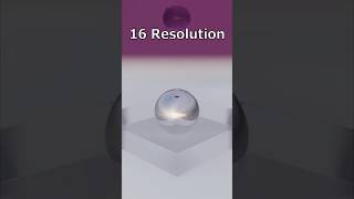 Fluid Simulation 16 vs 256 Resolution blender blender3d 3d 3danimation simulation [upl. by Vandyke]