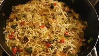 Spicy Chicken Noodles Recipe  Chicken Chow Mein [upl. by Aneis635]