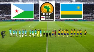 Djibouti vs Rwanda  AFRICAN NATIONS CHAMPIONSHIP 2024 QUALIFICATION [upl. by Larochelle]