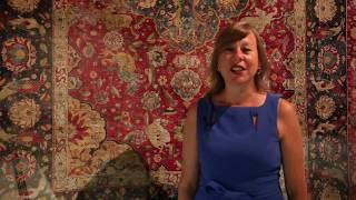 Discover Carpet Art Silk Kashan Carpet with Gulbenkian Museum [upl. by Apps]