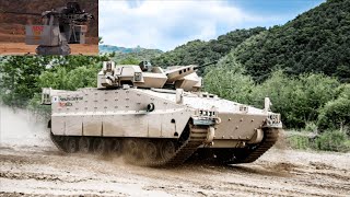 Australian Redback IFV to be Equipped with Mk44 Stretch Bushmaster Chain Guns [upl. by Anir]