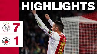 Goals Galoreeeeeee 🔥⚽  Highlights Ajax  Excelsior  Eredivisie [upl. by Bevin]