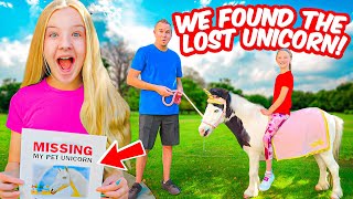 We Find a Lost Unicorn in Our Neighborhood [upl. by Eetak]