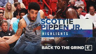 Scotty Pippen Jr Highlights  Memphis Grizzlies vs Miami Heat [upl. by Alejoa595]