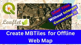 How to Create MBTiles Using QGIS Software for Offline Web Map [upl. by Ilrebmik]