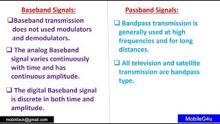 quotDecoding Telecom Understanding Baseband Vs Passband Signals  Fundamental Concepts Simplifiedquot [upl. by Borer966]